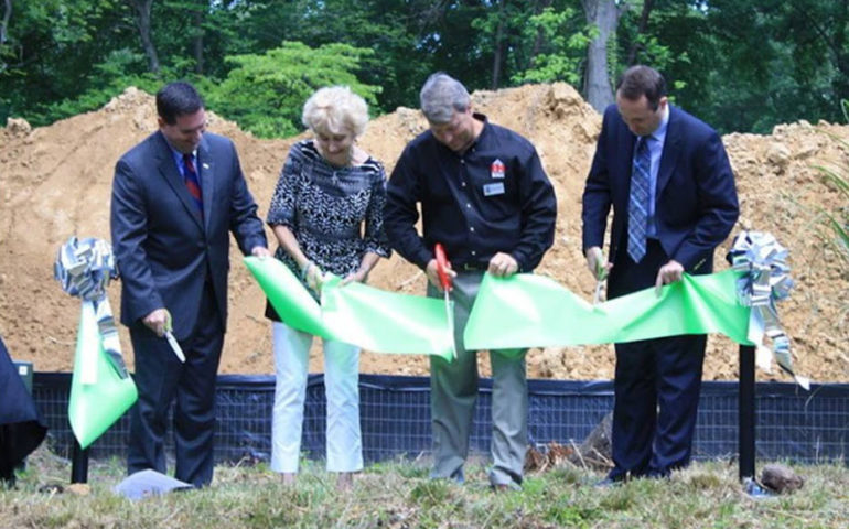 ground breaking green home